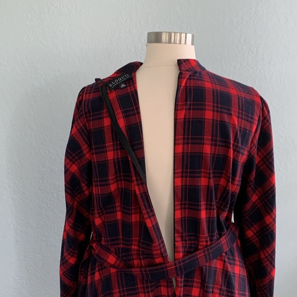 Eloquii Plaid Flannel Dress - Picture 11 of 14